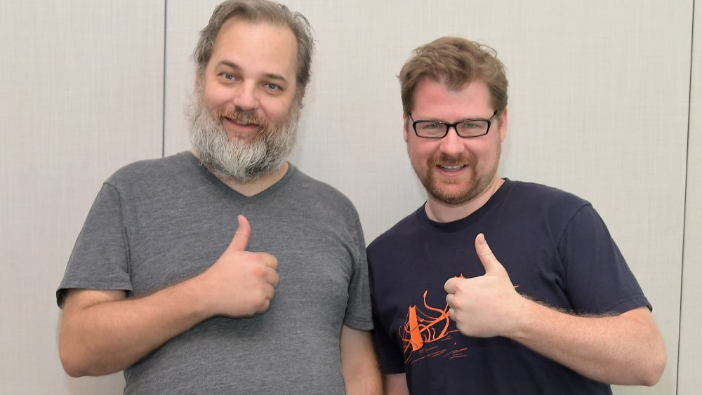 Rick and Morty co-creators Dan Harmon and Justin Roiland