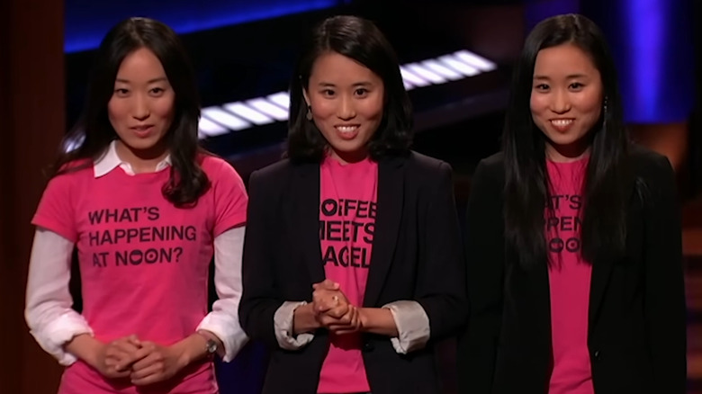 The Kang sisters smiling