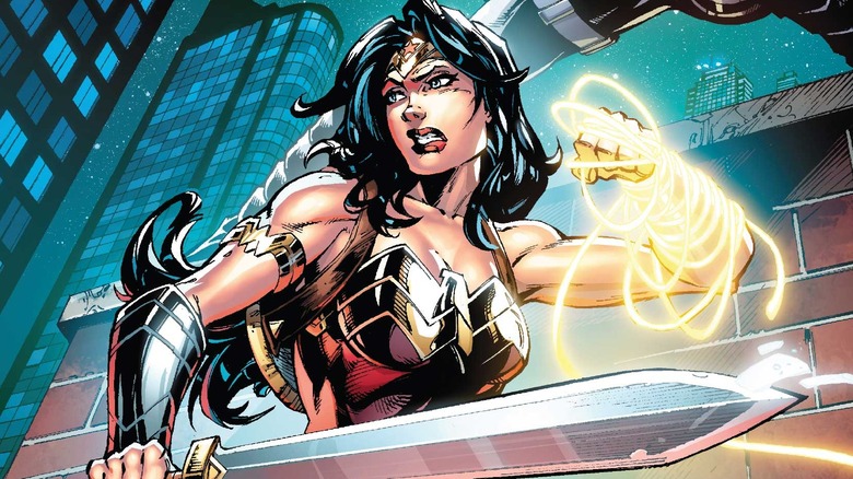 Wonder Woman with sword