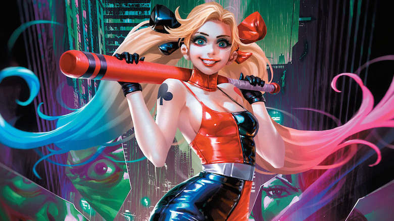 Harley Quinn with baseball bat