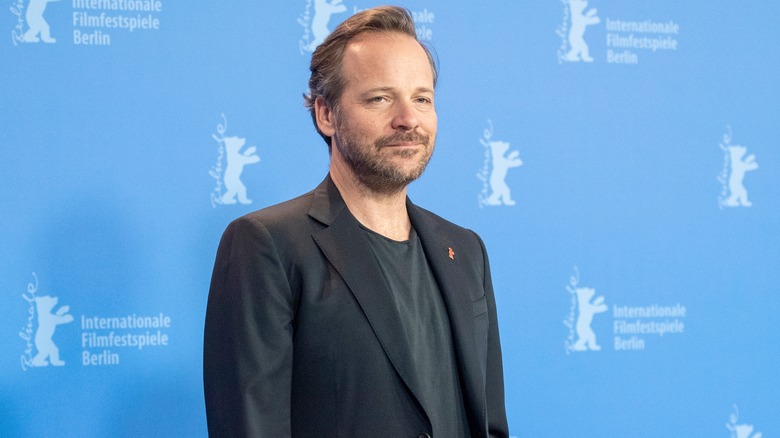 Peter Sarsgaard smiling