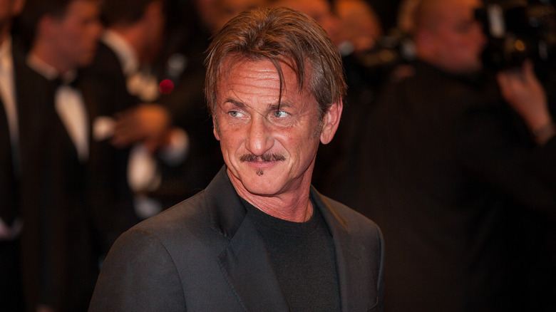 Sean Penn smiling