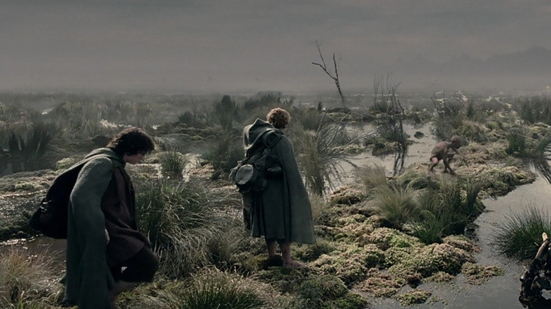 Frodo, Sam, Gollum in Dead Marshes