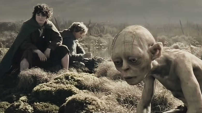 Frodo, Sam, Gollum in Dead Marshes