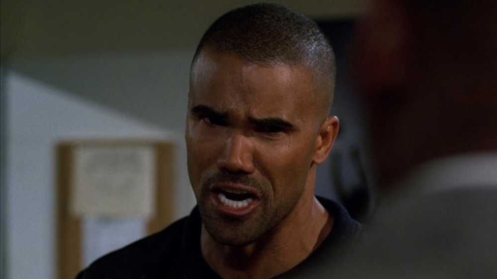 Derek Morgan yelling