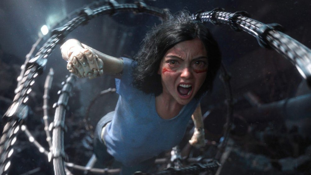 Rosa Salazar as Alita in Alita: Battle Angel