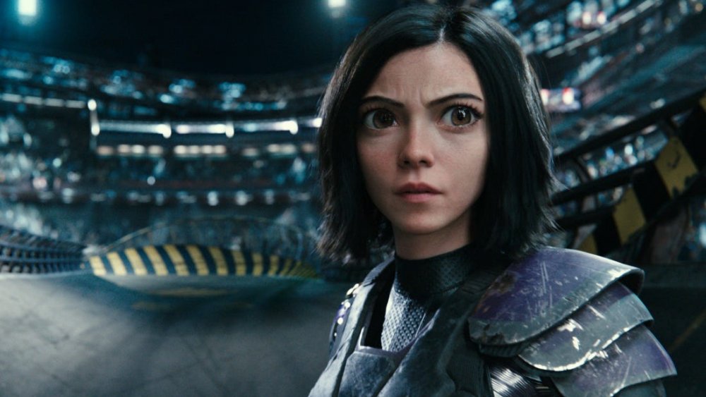 Rosa Salazar as Alita in Alita: Battle Angel