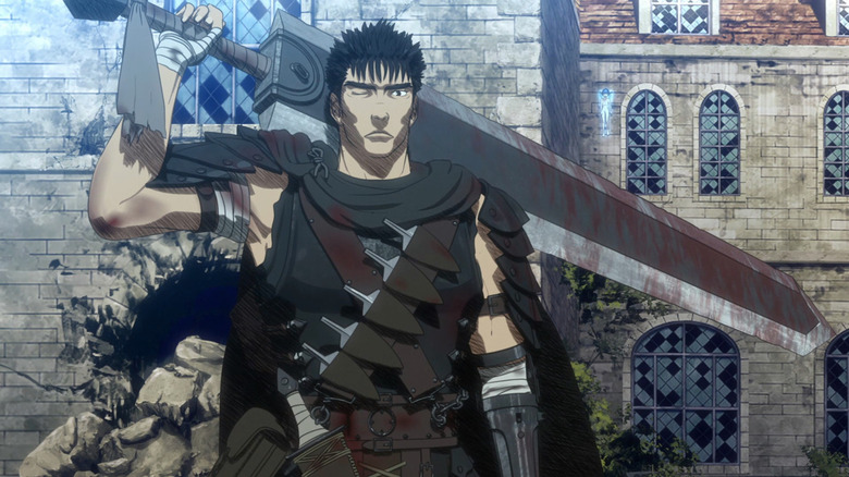 Guts Berserk anime sword