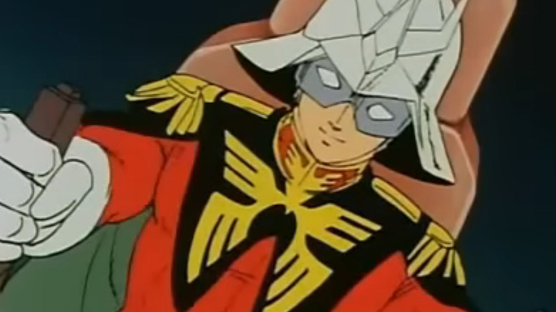 Gundam Char Aznable in Cockpit