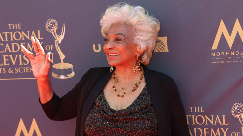 Nichelle Nichols being honored