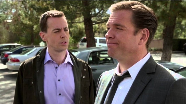 McGee scowls at a smiling DiNozzo