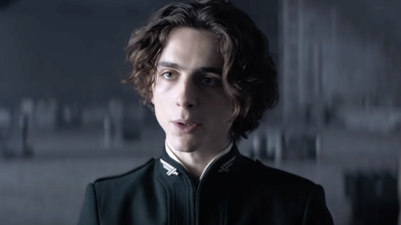 Timothée Chalamet as Paul in Dune