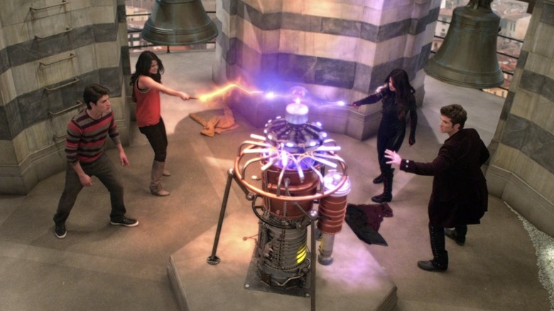 Fight scene in The Wizards Return