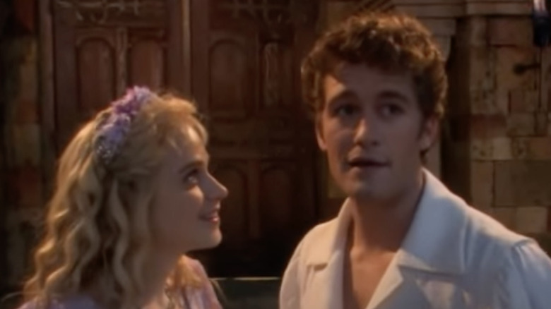 Matthew Morrison and Zooey Deschanel in Once Upon a Mattress