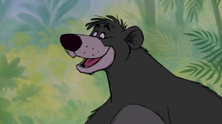 Baloo smiling