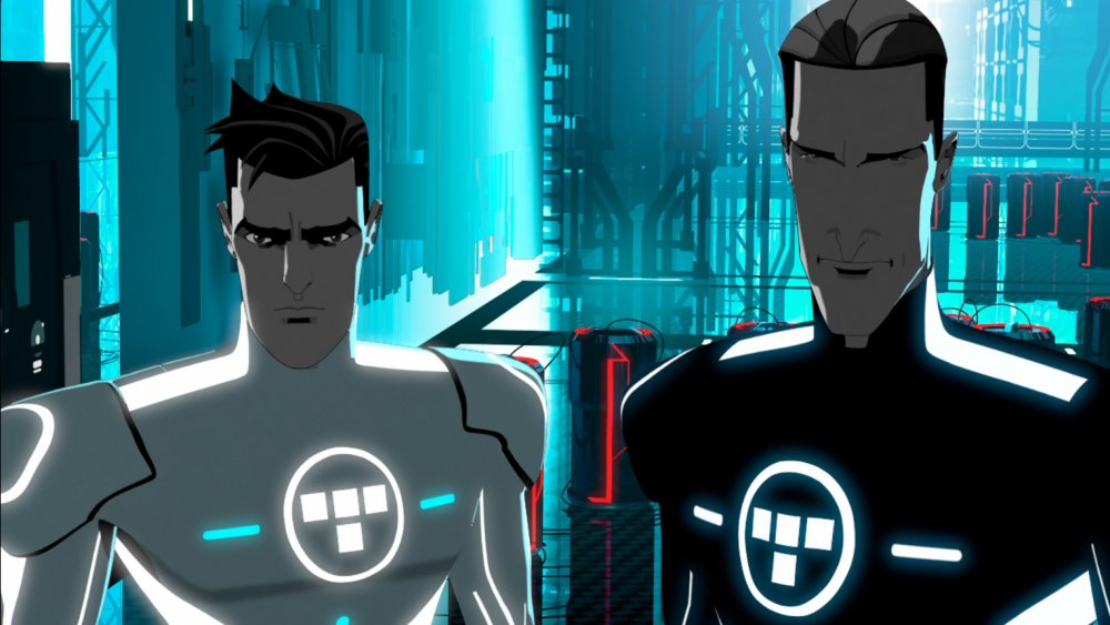 Beck and Tron, the primary protagonists of Tron: Uprisingd