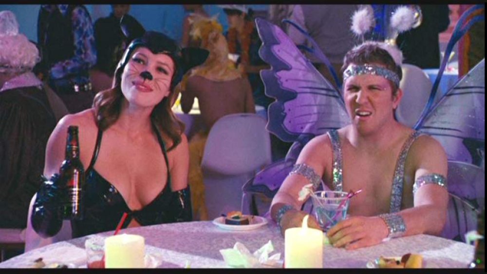 Jessica Biel and Nick Swardson in I Now Pronounce You Chuck & Larry