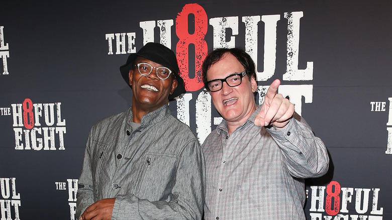 Samuel L. Jackson and Quentin Tarantino