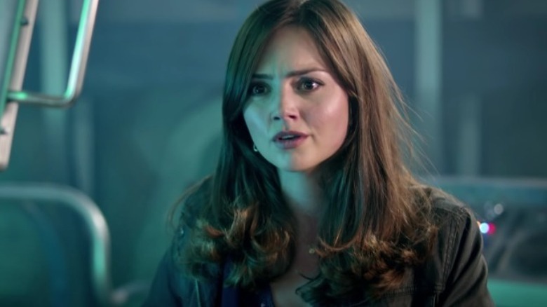 Clara Oswald speaking Doctor Who