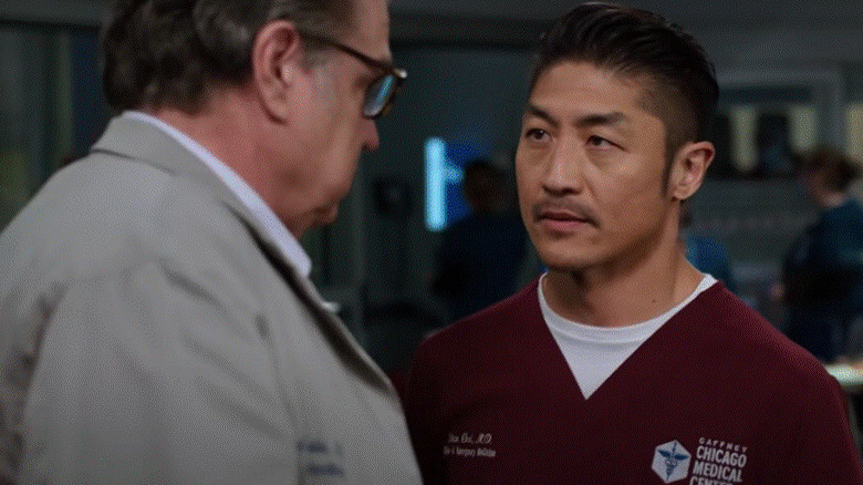 Oliver Platt and Brian Tee