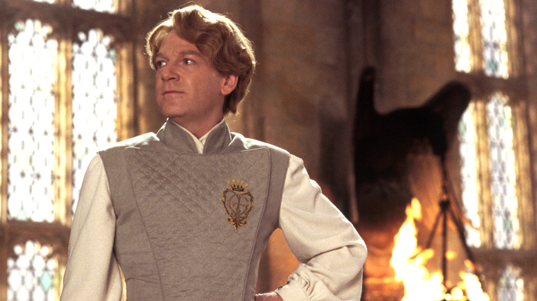 Gilderoy Lockhart stares into distance