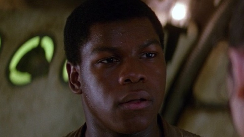 Finn in The Force Awakens