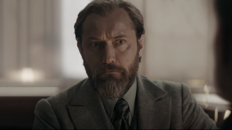 Jude Law as Albus Dumbledore in Fantastic Beasts 3