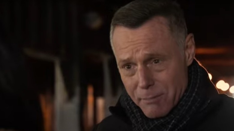 Jason Beghe in black coat