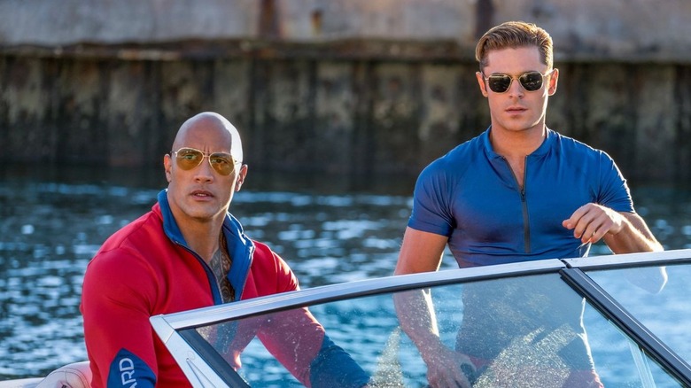 Dwayne Johnson and Zac Efron