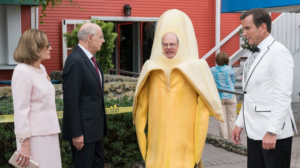 Jessica Walter, Jeffrey Tambor, David Cross, and Will Arnett in Arrested Development