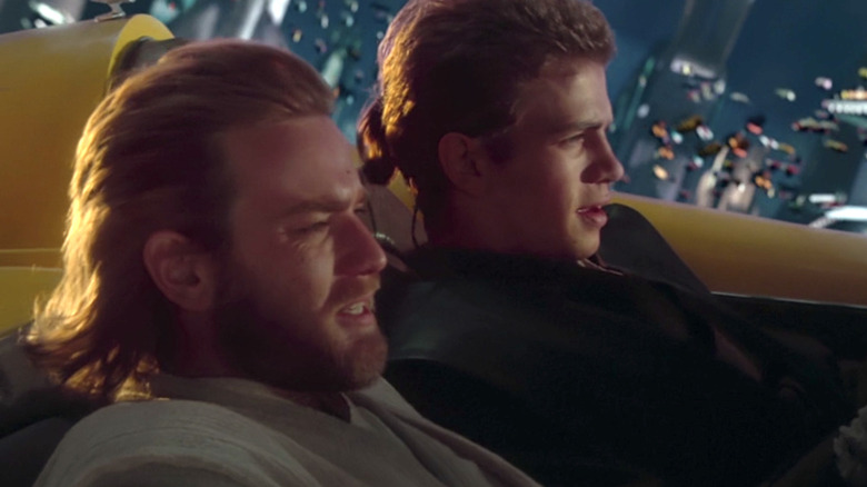 Star Wars Attack of the Clones Anakin, Obi-Wan chase scene