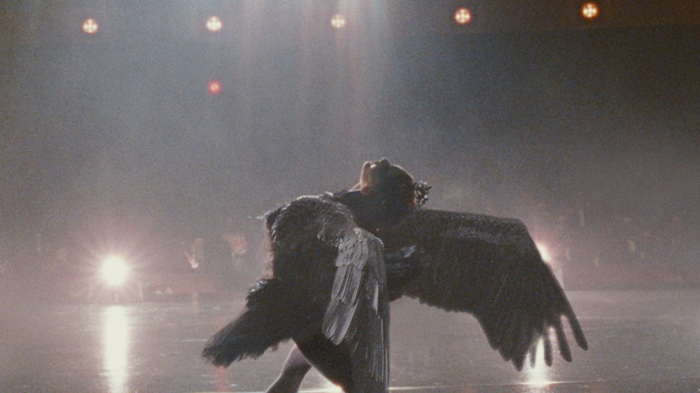 Natalie Portman as Nina Sayers on stage in Black Swan