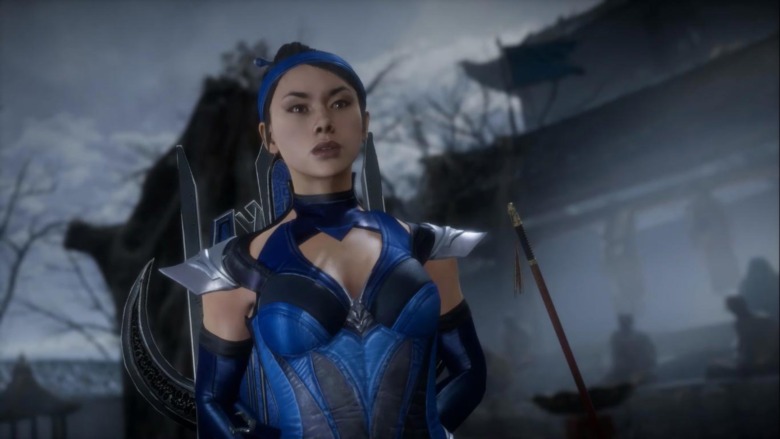 Kitana in the Mortal Kombat games