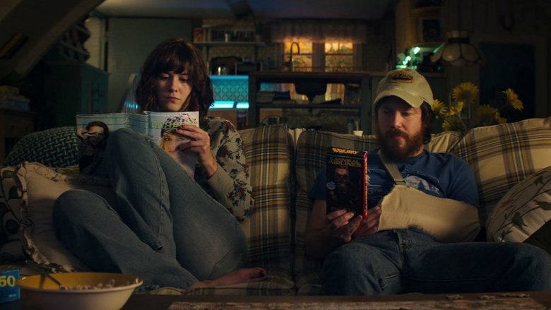 Mary Elizabeth Winstead and John Gallagher Jr. in 10 Cloverfield Lane