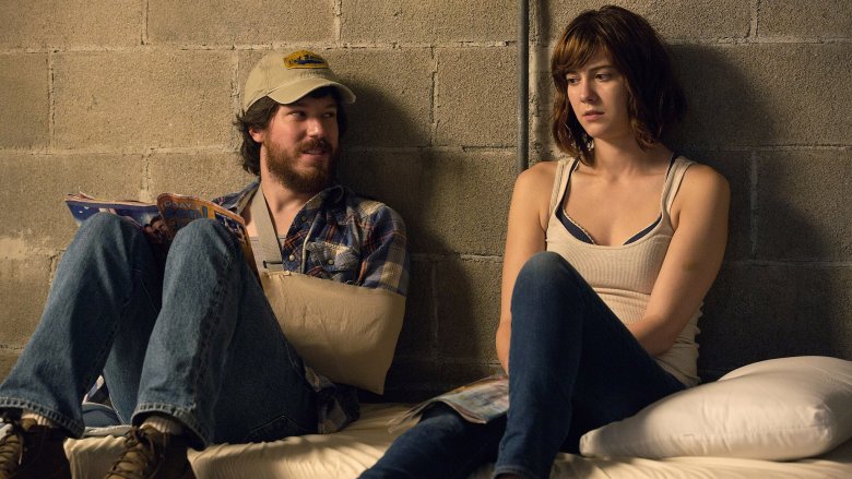 Mary Elizabeth Winstead and John Gallagher Jr. in 10 Cloverfield Lane