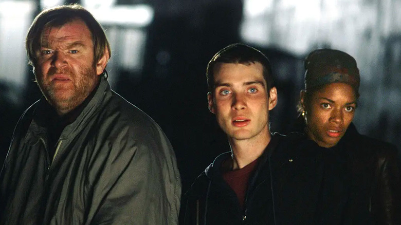 Brendan Gleeson, Cillian Murphy and Naomie Harris in 28 Days Later