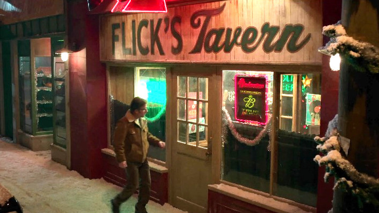 Ralph heads into Flick's Tavern