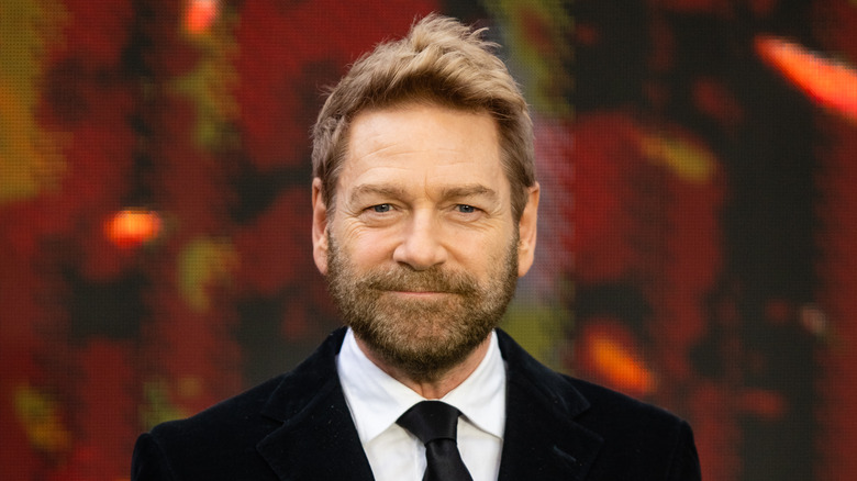 Kenneth Branagh smiles