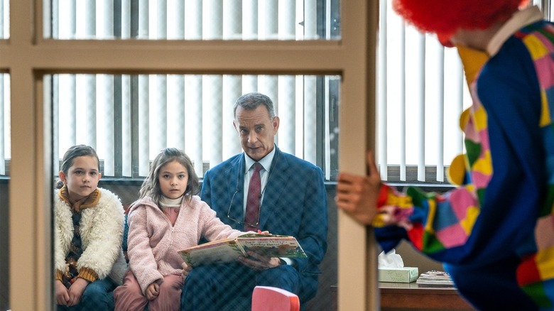 Otto watches the girls at the hospital