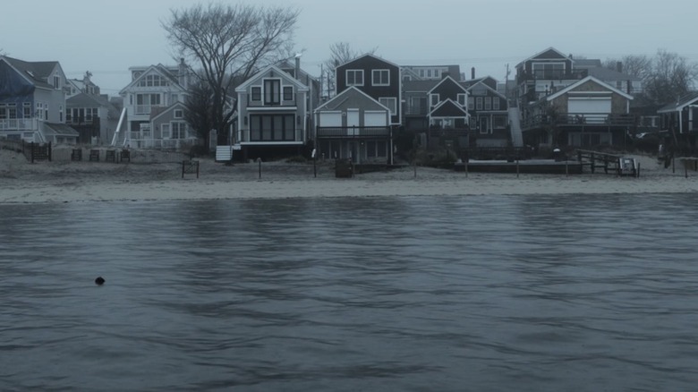 Provincetown houses by water