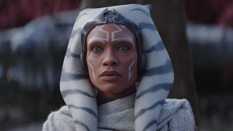 Ahsoka looks surprised