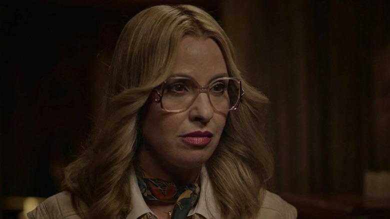 ECU of Leslie Grossman as Margaret Booth