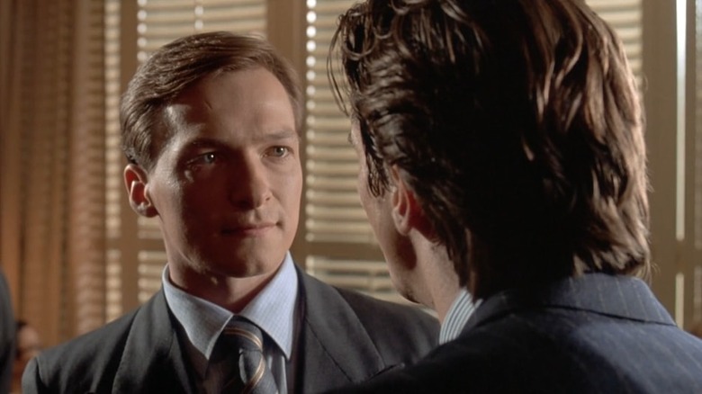 Patrick Bateman talks to lawyer