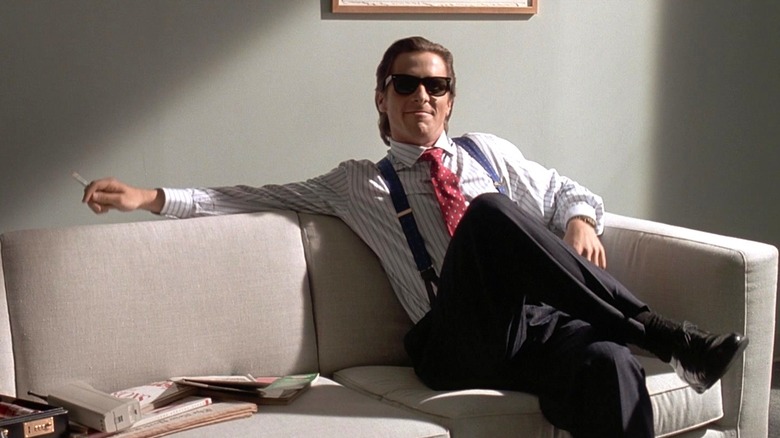 Patrick Bateman chilling