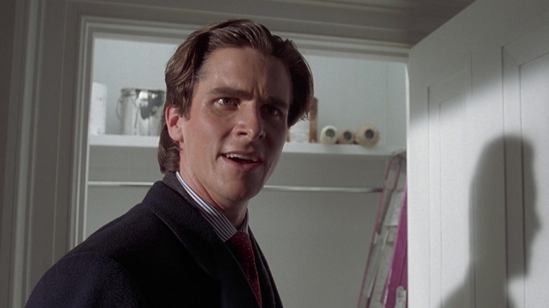 Patrick Bateman confused