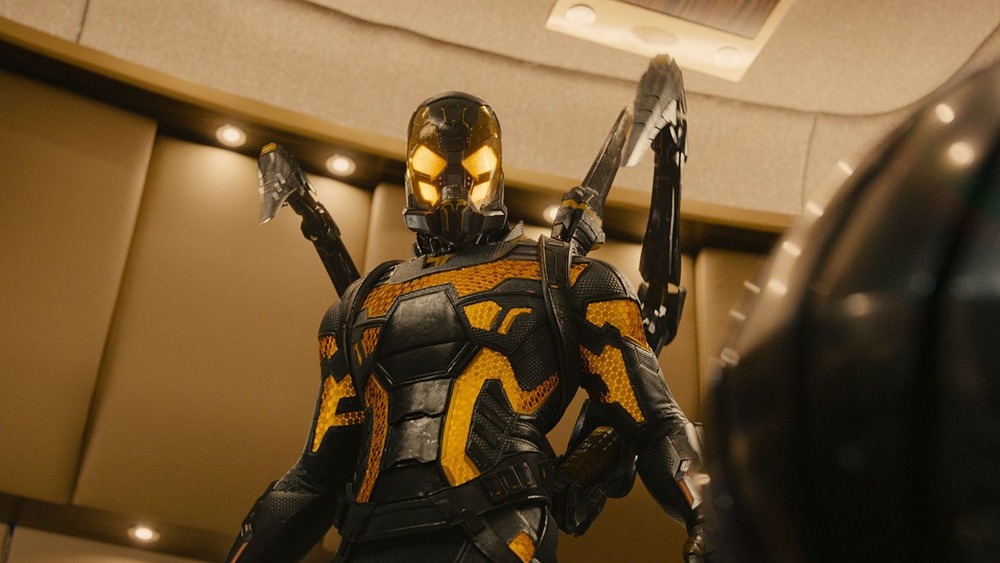 Ant-Man Yellowjacket looking down