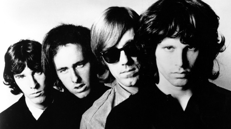 The Doors posing 