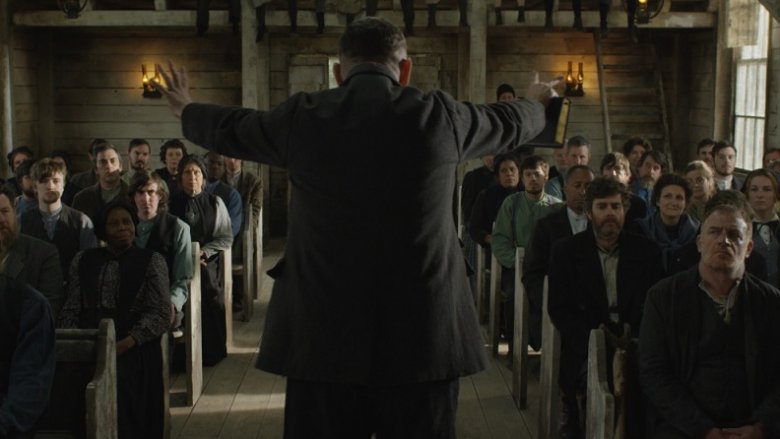 Malcolm and his congregation in Apostle