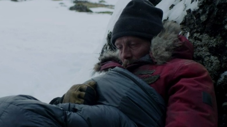 Mads Mikkelsen in winter gear