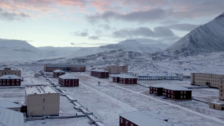 The deserted town of Svalbard